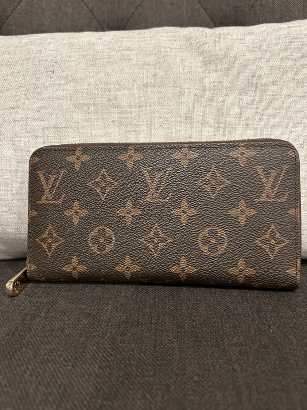 Monogram Wallet in Brown